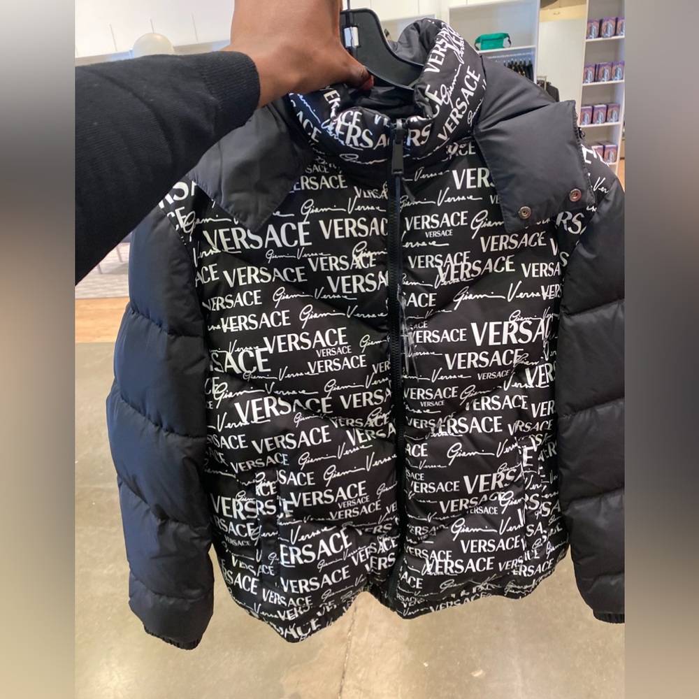 Versace men jacket reversible size 50